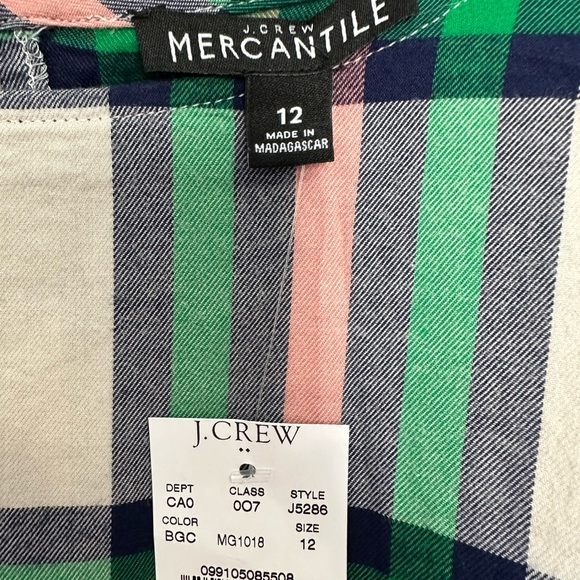 J Crew Factory. Women’s Blouse. Size 12 - Picture 4 of 5